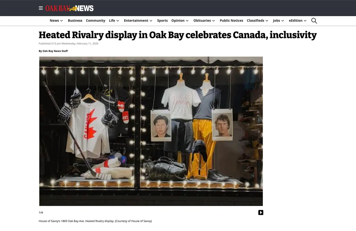 Heated Rivalry Oak Bay News - Feb 11, 2026