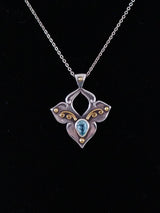 MELISSA CARON - aquamarine pendant